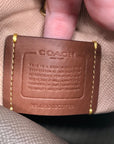 Coach Tan Pebbled Leather Charlie Bucket Bag