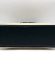 Nanette Lepore Black & Neutral Thea Straw Dome Crossbody & Wallet