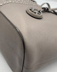 Michael Kors Gray Leather Jet Set Travel TZ Tote