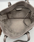 Michael Kors Gray Leather Jet Set Travel TZ Tote