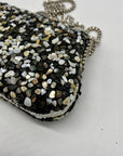 Nina Rock Candy Minaudiere Crystal Life Lock Clutch Bag