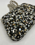 Nina Rock Candy Minaudiere Crystal Life Lock Clutch Bag