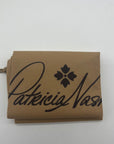 Patricia Nash Black Leather Viani Convertible Wristlet