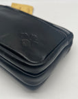 Patricia Nash Black Leather Viani Convertible Wristlet
