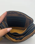 Patricia Nash Black Leather Viani Convertible Wristlet