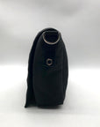 Valentino Garavani Black Nylon Messenger Crossbody Bag