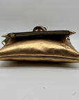 Patricia Nash Metallic Bronze Leather Crossbody