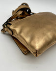 Patricia Nash Metallic Bronze Leather Crossbody