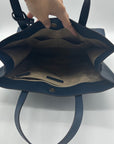 Michael Kors Blue Maple Large Tote Bag