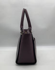 Kate Spade Plum Boarskin Leather Grove Street Lana Convertible Satchel