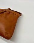 Morris Moskowitz Brown Leather Tote Bag