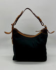 Dooney & Bourke Black Nylon Erica Shoulder Bag