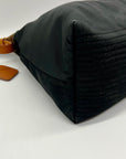 Dooney & Bourke Black Nylon Erica Shoulder Bag