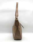 HOBO Mink Leather Dharma Whipstitch Shoulder Bag