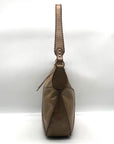 HOBO Mink Leather Dharma Whipstitch Shoulder Bag
