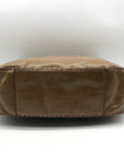 HOBO Mink Leather Dharma Whipstitch Shoulder Bag