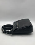 Vera Bradley Black Pebbled Leather Crossbody Bag