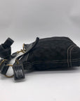 Coach Black Monogram Jacquard Canvas Legacy Crossbody Bag 10402