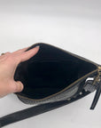 Coach Black Monogram Jacquard Canvas Legacy Crossbody Bag 10402