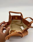 JW PEI Brown Faux Suede Hana Mini Tote Bag