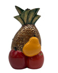 Timmy Woods Handcarved Arcadia Wood Pineapple Crossbody Bag