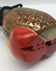 Timmy Woods Handcarved Arcadia Wood Pineapple Crossbody Bag