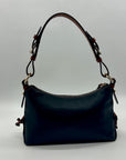 Dooney & Bourke Black Leather Penrose Shoulder Bag
