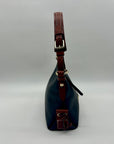 Dooney & Bourke Black Leather Penrose Shoulder Bag