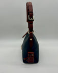 Dooney & Bourke Black Leather Penrose Shoulder Bag