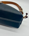 Dooney & Bourke Black Leather Penrose Shoulder Bag