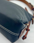 Dooney & Bourke Black Leather Penrose Shoulder Bag