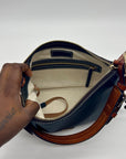 Dooney & Bourke Black Leather Penrose Shoulder Bag