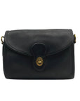 Coach Vintage Black Glovetanned Leather Devon Bag 326