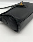 Coach Vintage Black Glovetanned Leather Devon Bag 326