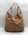 Rebecca Minkoff Tan Pebbled Leather Slim Regan Hobo Bag