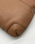 Rebecca Minkoff Tan Pebbled Leather Slim Regan Hobo Bag