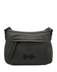 Jessica Simpson Grey Faux Leather Crossbody Bag