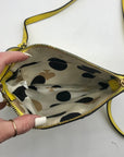 Kate Spade Yellow Leather Tenley Flicker Crossbody