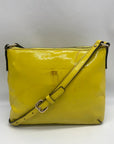 Kate Spade Yellow Leather Tenley Flicker Crossbody
