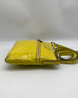 Kate Spade Yellow Leather Tenley Flicker Crossbody