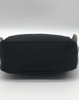 Steve Madden Black Satin Noble-B Mini Bag