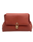 Jules Kae Rosewood Ellie Turn Lock Clutch