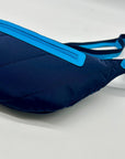 On 34th Nylon Blue Belt Bag