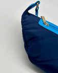 On 34th Nylon Blue Belt Bag
