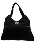 Baggallini Black Nylon Paris Satchel