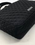 Vera Bradley Black Quilted Diamond Crossbody Bag