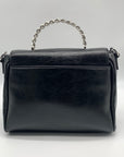 I.N.C. International Concepts Black Glaze Emilliee Mini Top Handle Handbag - NWT