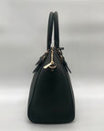 Michael Kors Black Ciara Saffiano Satchel