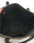 Michael Kors Black Ciara Saffiano Satchel