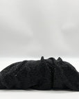 I.N.C. International Concepts Black Pleated Convertible Clutch